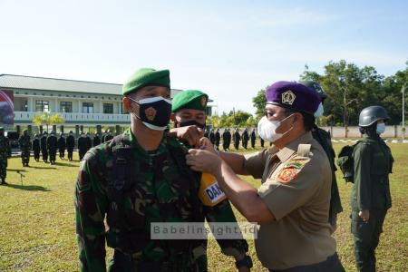 'Tingkatkan Rasa Nasionalisme': Gubernur Resmi Membuka Diksar Menwa Angkatan II