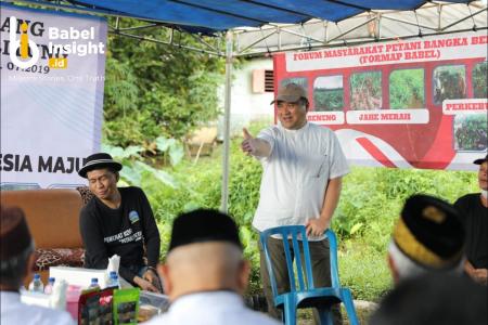 Bang ER dan Petani Bareng-bareng Cari Solusi