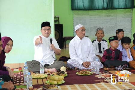 Bang ER Kunjungi Ponpes Pertama di Belinyu