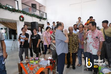 Dialog Bersama Jemaat, Erzaldi Bahas Masa Depan Pembangunan Belinyu