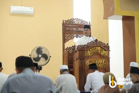 Erzaldi Ajak Jamaah Jumat, Renungkan Teladan Kehidupan Rasulullah SAW