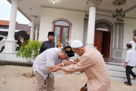 Erzaldi Jemput Restu Ulama Bangkalan Madura