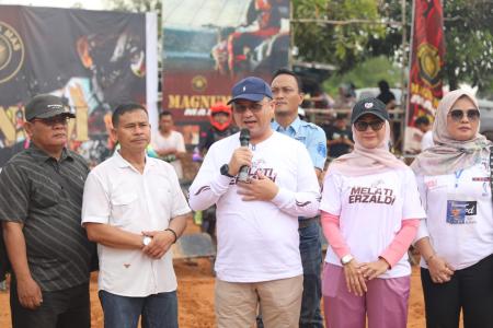 Erzaldi-Melati Meriahkan Penutupan Grasstrack Nex Gear Magnum Max Speed 2023 Putaran 5 di Nyelanding