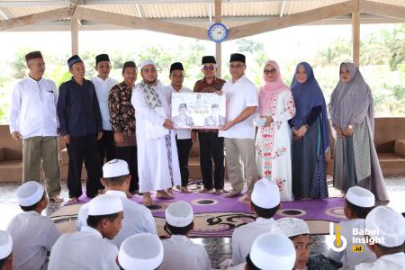 Erzaldi Sampaikan Bantuan Prabowo untuk Masjid dan Pesantren