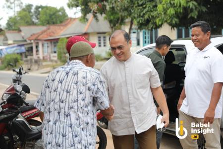 Erzaldi Tinjau Kendala di Lapangan, Petani Bangka Selatan Harapkan Perubahan