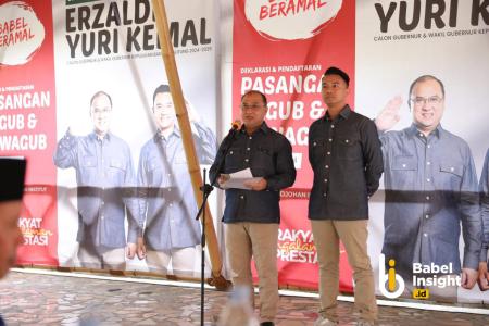 Erzaldi-Yuri Kemal, Deklarasi BABEL BERAMAL Sebelum Pendaftaran