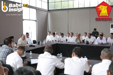 Gerindra Babel Siapkan Strategi 2024 Menangkan Prabowo dan Pemilu