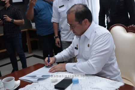 Gubernur: Saya Tandatangani, UMP Babel 2022 Naik