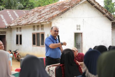 Janji Pasti Erzaldi di Kampanye Desa Rukam 