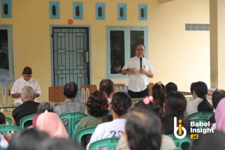 Masyarakat Merawang Tunjukkan Kecintaan kepada Erzaldi