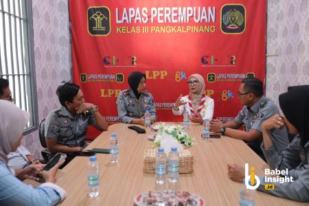 Melati Bawa Aspirasi Kemanusiaan Lapas Perempuan Pangkalpinang ke Senayan