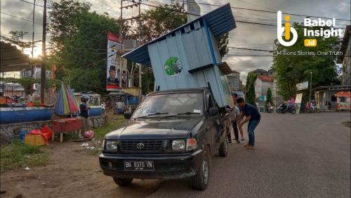 Nasib Pedagang Toboali, 'Digusur' hingga Terlunta-lunta