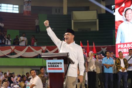 Orasi Erzaldi Membuat Gemuruh 5000 Orang di Hadapan Prabowo