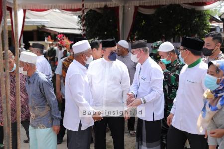 Peletakan Batu Pertama Masjid Jami' Al-Kurnia, Gubernur Erzaldi: 