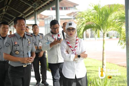 Pesan Penting di Balik Scarf Melati di Lapas Tanjungpandan