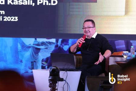 Prof. Rhenald Kasali Pukau Peserta Talkshow Nasional Babel Creathorium 