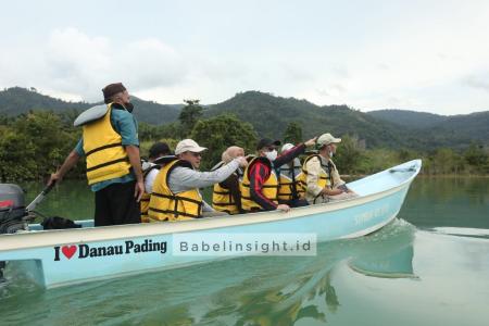 Rangkaian HKSN di Danau Pading, Gubernur Erzaldi: ' Kita Terus Ada Membantu Masyarakat'