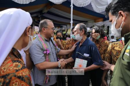 Rangkaian HKSN, Gubernur Erzaldi Dengar 'Curhatan' Lansia 