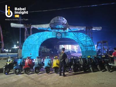 Ribuan Pecinta Vespa 'Aspali' Bangka Selatan