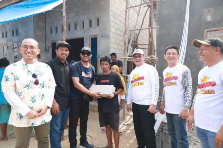 Sampaikan Bantuan dari Prabowo untuk Masyarakat di Babel