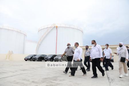 Selangkah Lagi,  Pendalaman Alur Pelabuhan Belinyu Dieksekusi