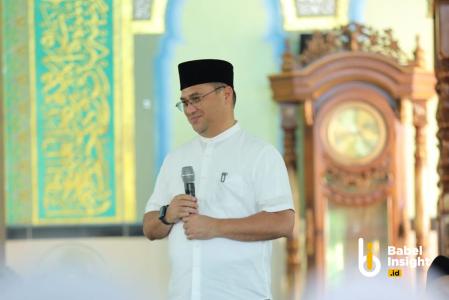 Tidak Open House, Erzaldi Mohonkan Doa untuk Kesehatan Ayah Rosman