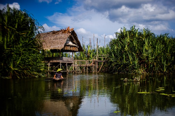 Danau Purba Tebat Rasau Bagian dari Geopark Belitong