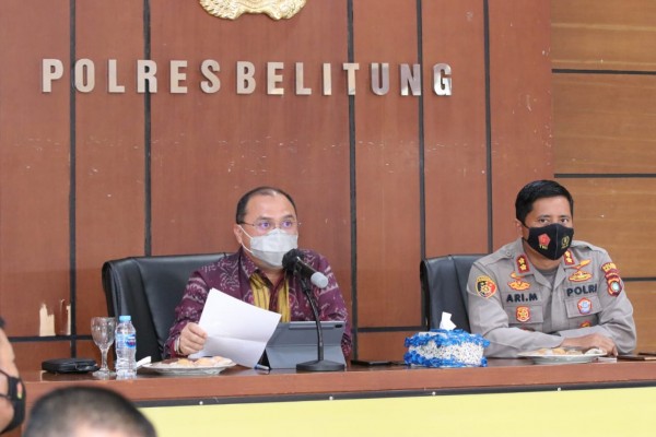 Gubernur Erzaldi Ajak Semua Pihak Semangat Jalankan Tugas dan Prokes Demi Cegah Penyebaran Covid-19