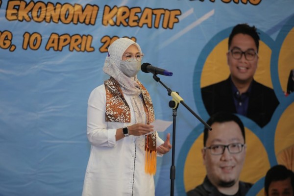 Pengurus Gekrafs Dilantik, Ekonomi Kreatif Berdaya, Indonesia Maju